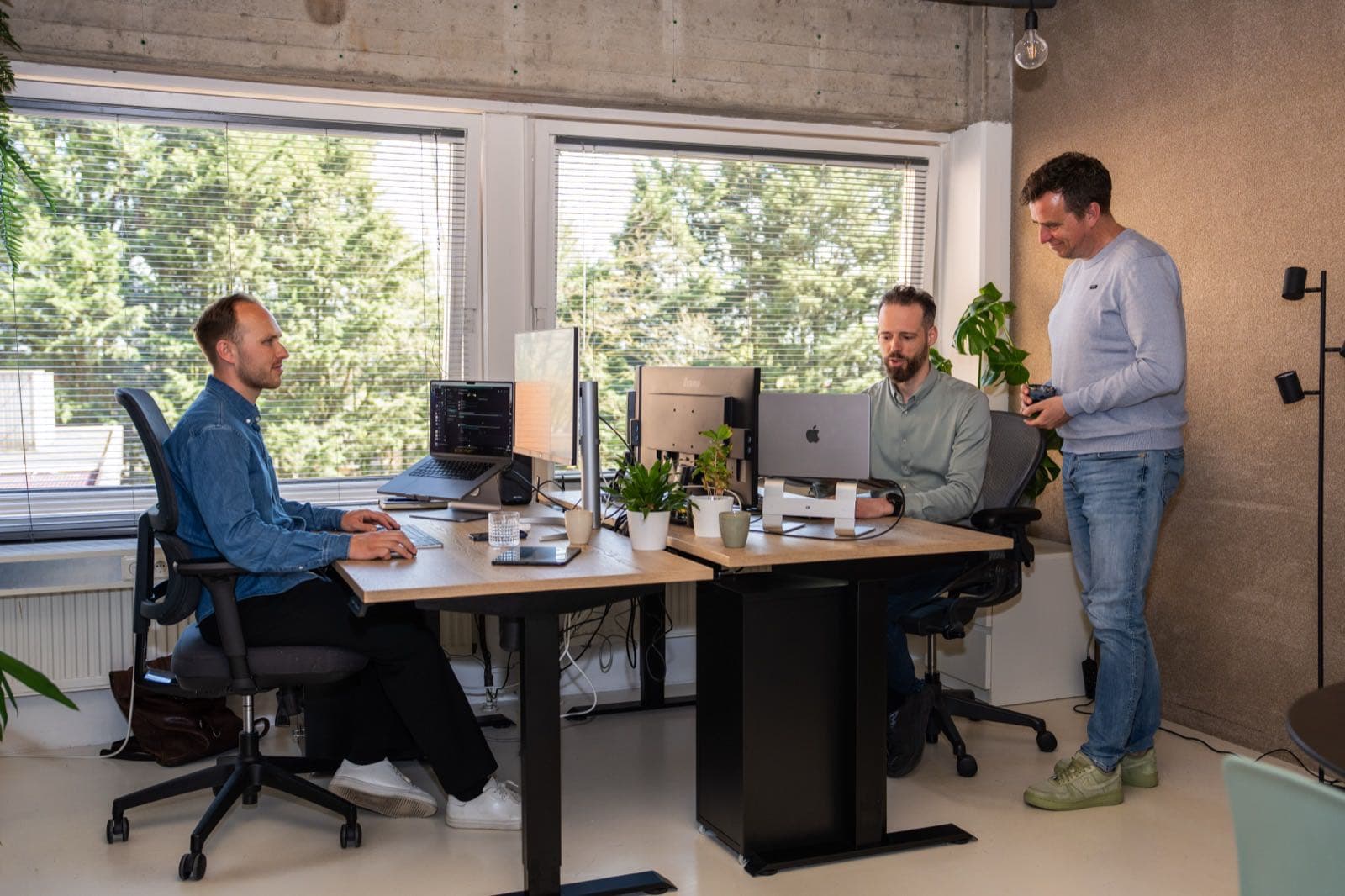 Vpact team aan het werk